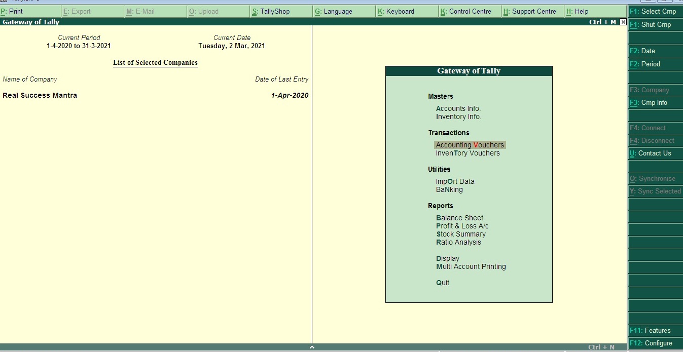 how-to-record-sales-in-tally-real-success-mantra