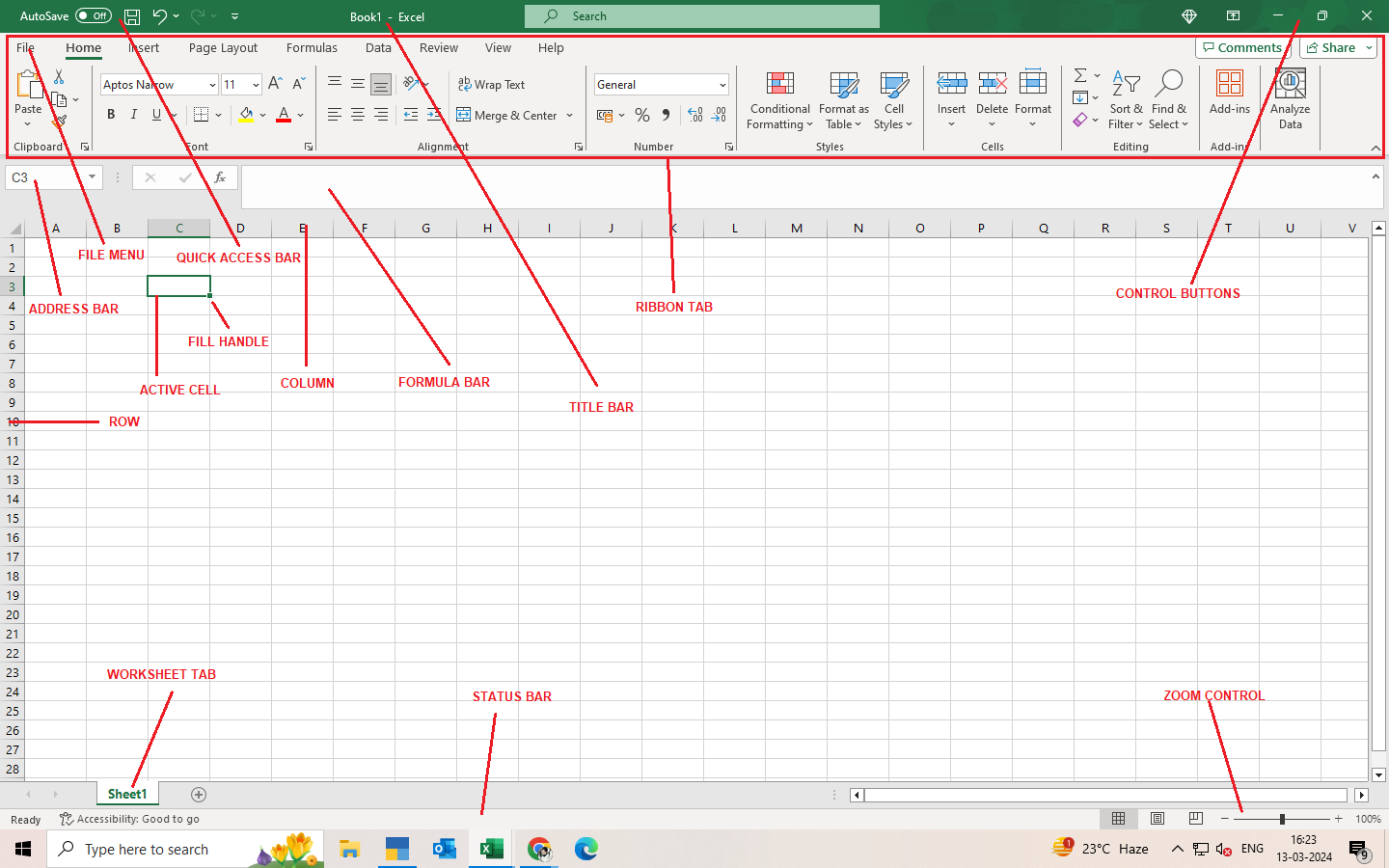 EXCEL COMPONENTS